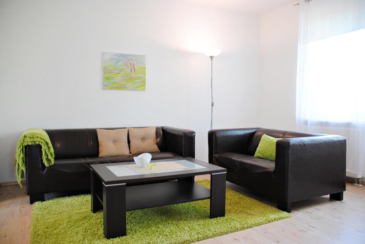 Appartementanlage-Ferienwohnungen Weisse Moewe ザスニッツ エクステリア 写真